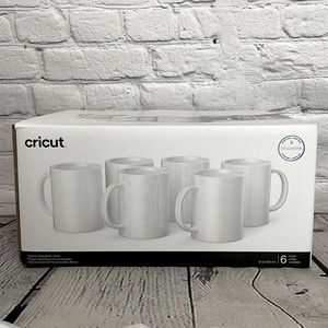 Cricut Mugs 15 Ounce Set of 6 for Infusible Ink & Sublimation with Gift …